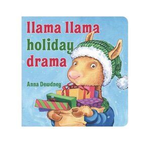 Llama Llama Holiday Drama (Board Book) (Anna Dewdney) Ages 3-5 Christmas